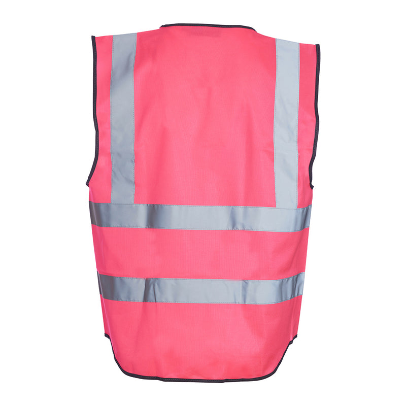 Blackrock Hi-Vis Sleeveless Vest/Waistcoat - Pink size M