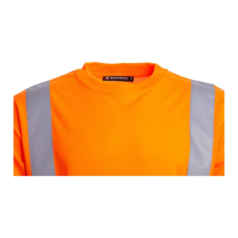 Blackrock Hi-Vis T-Shirt Long Sleeve - orange size M