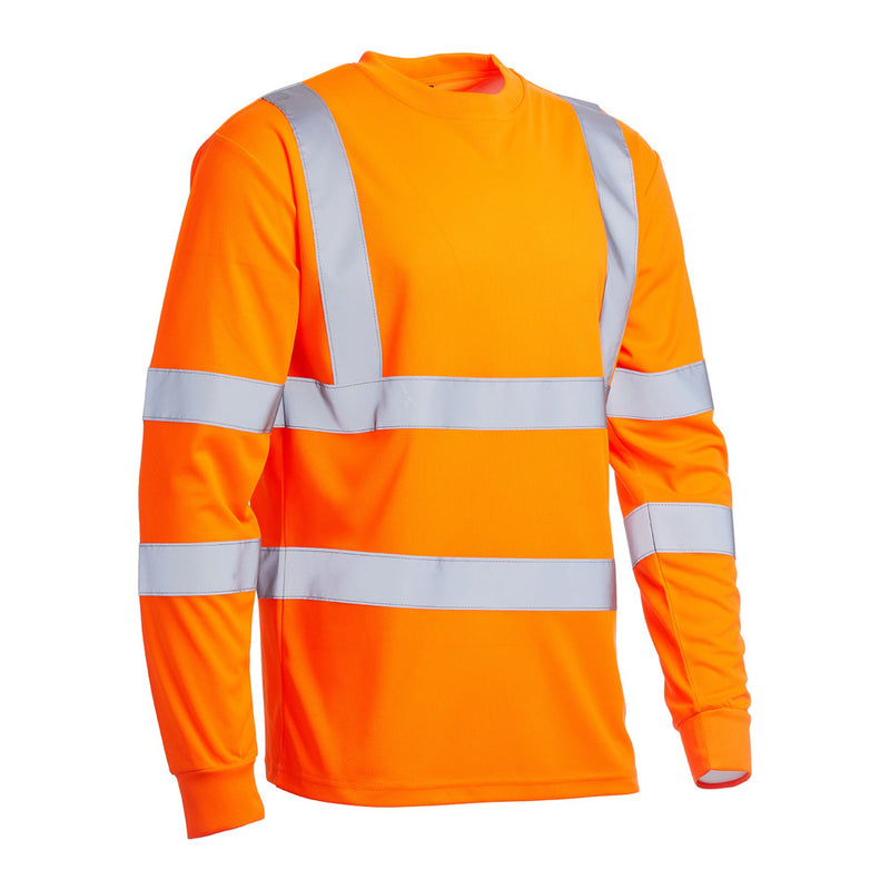 Blackrock Hi-Vis T-Shirt Long Sleeve - orange size 2XL