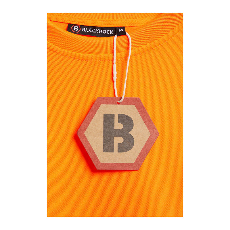 Blackrock Hi-Vis T-Shirt Long Sleeve - orange size 2XL