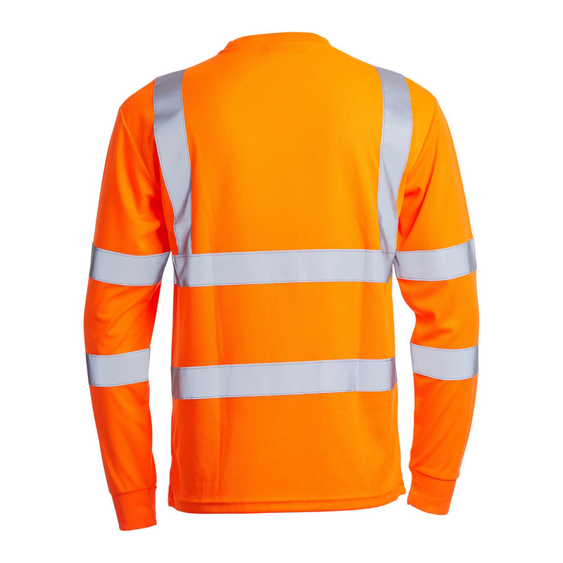 Blackrock Hi-Vis T-Shirt Long Sleeve - orange size 3XL