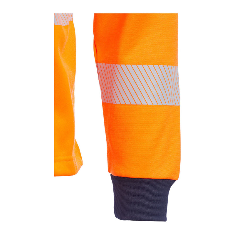 Blackrock Hi-Vis 1/4 Zip Sweatshirt - orange size M