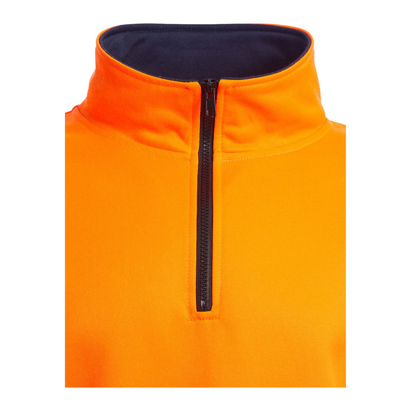Blackrock Hi-Vis 1/4 Zip Sweatshirt - orange size 6XL