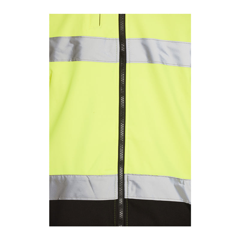 Blackrock Hi-Vis Soft Shell Jacket - Yellow size L