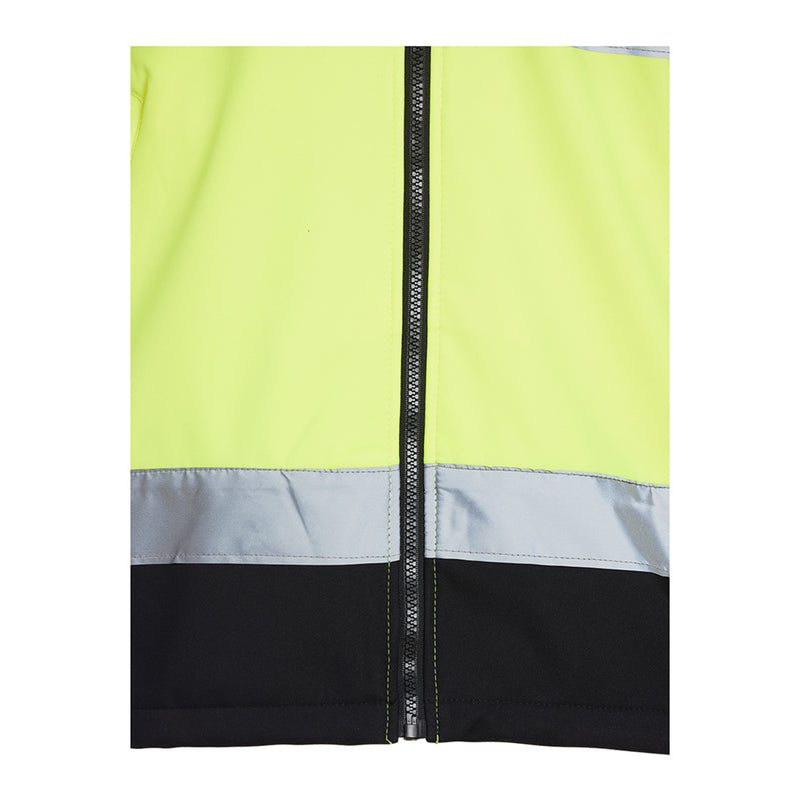 Blackrock Hi-Vis Soft Shell Jacket - Yellow size XL