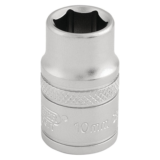 Draper 6 Point Metric Socket, 3/8" Sq. Dr., 10mm Draper - Town Tools