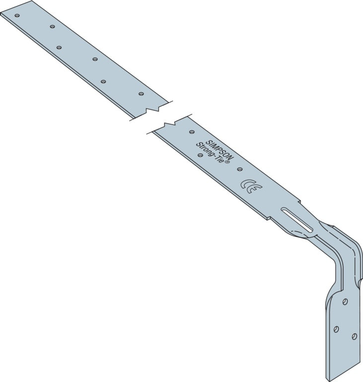 Simpson Strong Tie Light Engineered Strap Bent 600mm