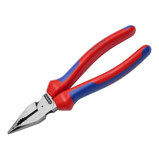 Knipex 08 22 185 Needle-Nose Combination Pliers 185mm Knipex - RockBottom Northampton