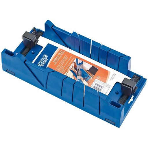 Draper 09789 Draper Expert Mitre Box with Clamping Facility, 367 x 116 x 70mm