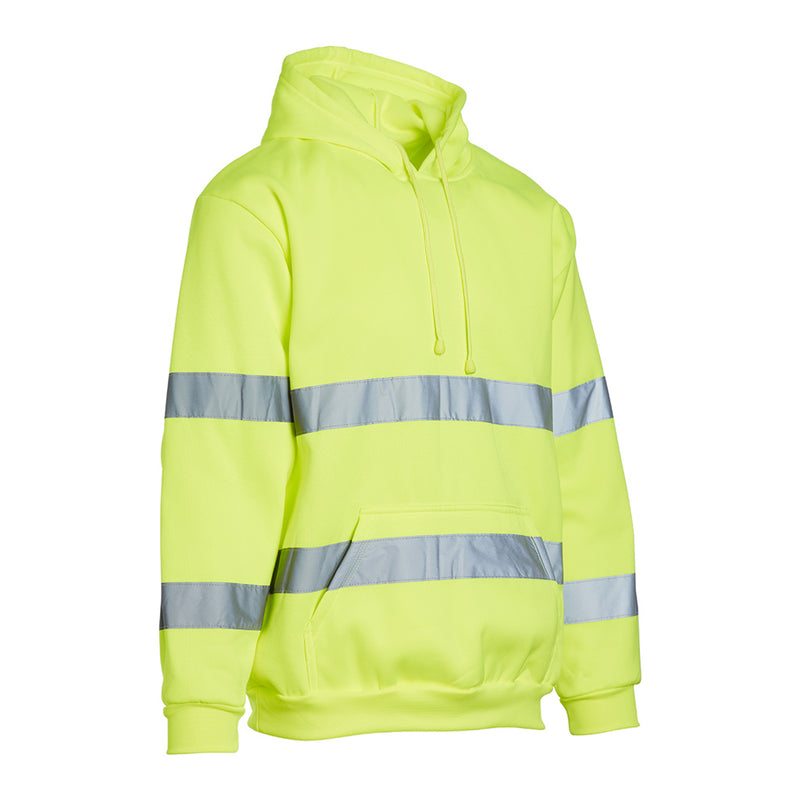 Blackrock Hi-Vis Hooded Sweatshirt - Yellow size S