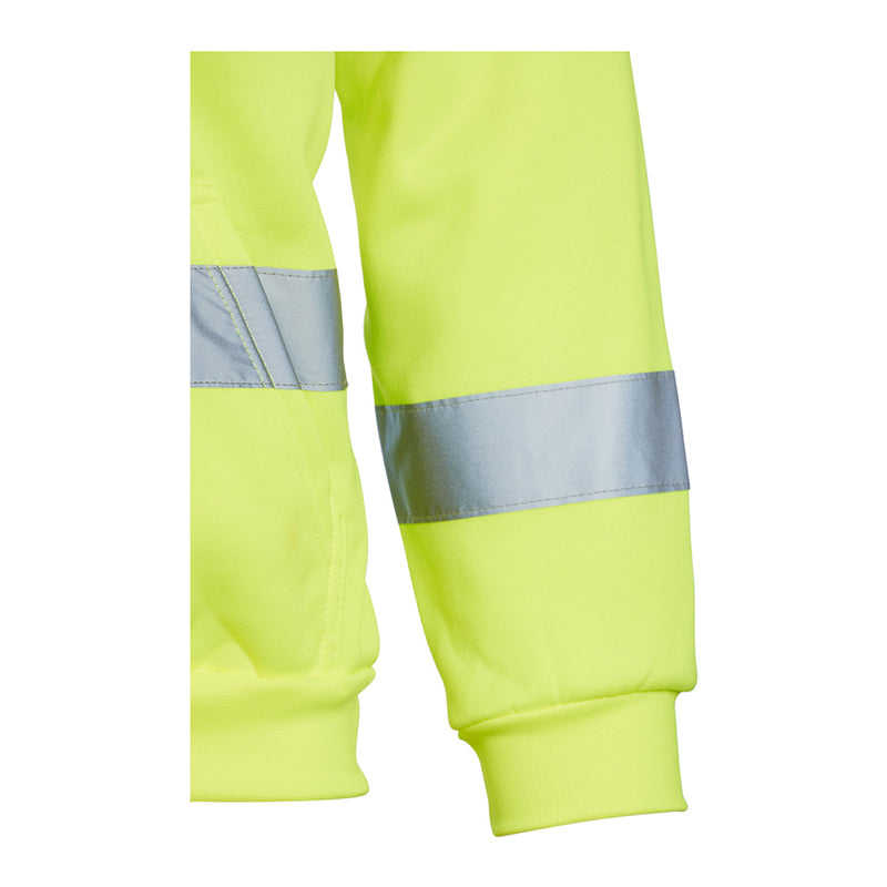 Blackrock Hi-Vis Hooded Sweatshirt - Yellow size 5XL