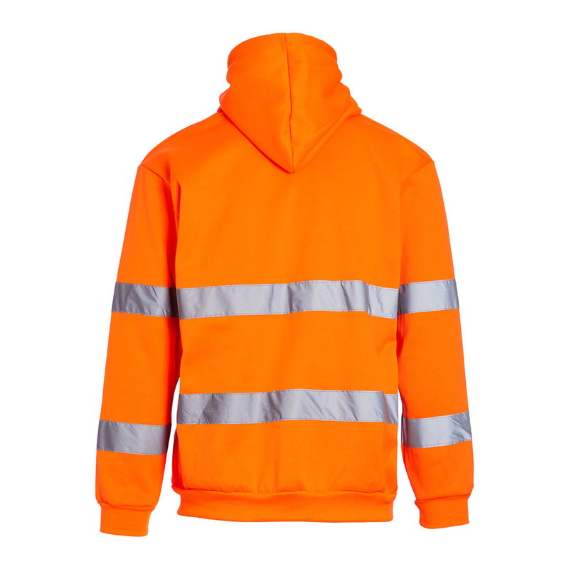 Blackrock Hi-Vis Hooded Sweatshirt - Orange size 2XL