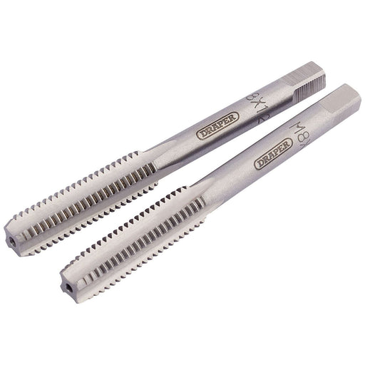 Draper 83800 Coarse Hand Taps Taper and Plug, 8mm
