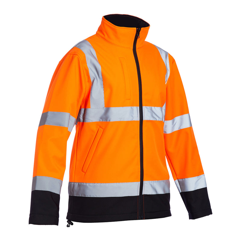 Blackrock Hi-Vis Soft Shell Jacket - Orange size XL
