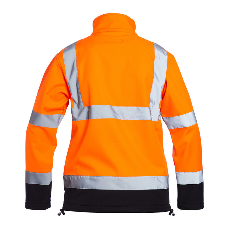 Blackrock Hi-Vis Soft Shell Jacket - Orange size 6XL
