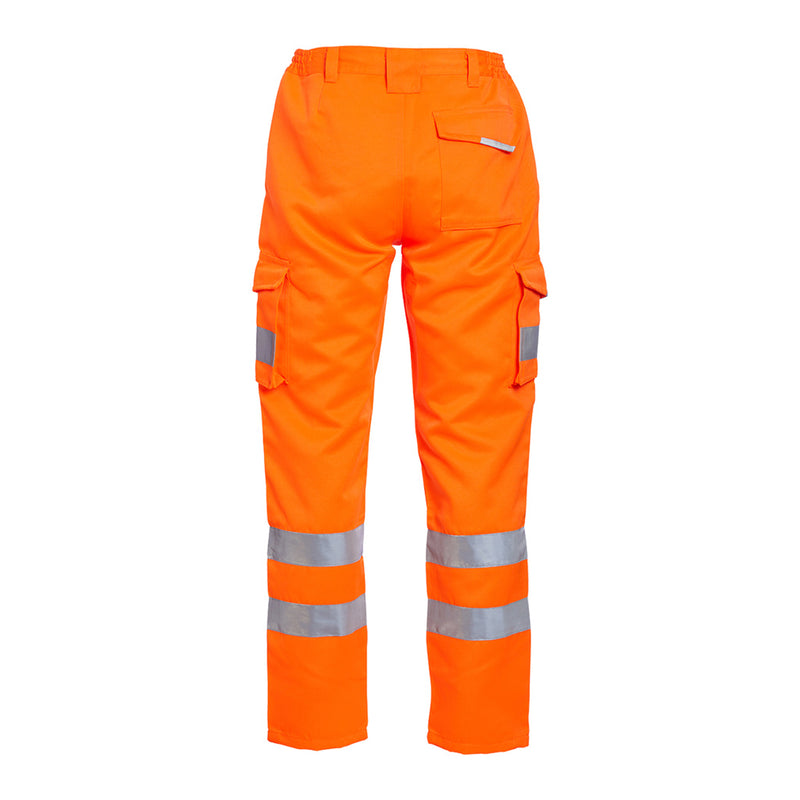Blackrock Hi-Vis Polycotton Trousers - Orange 38" Waist Long Leg