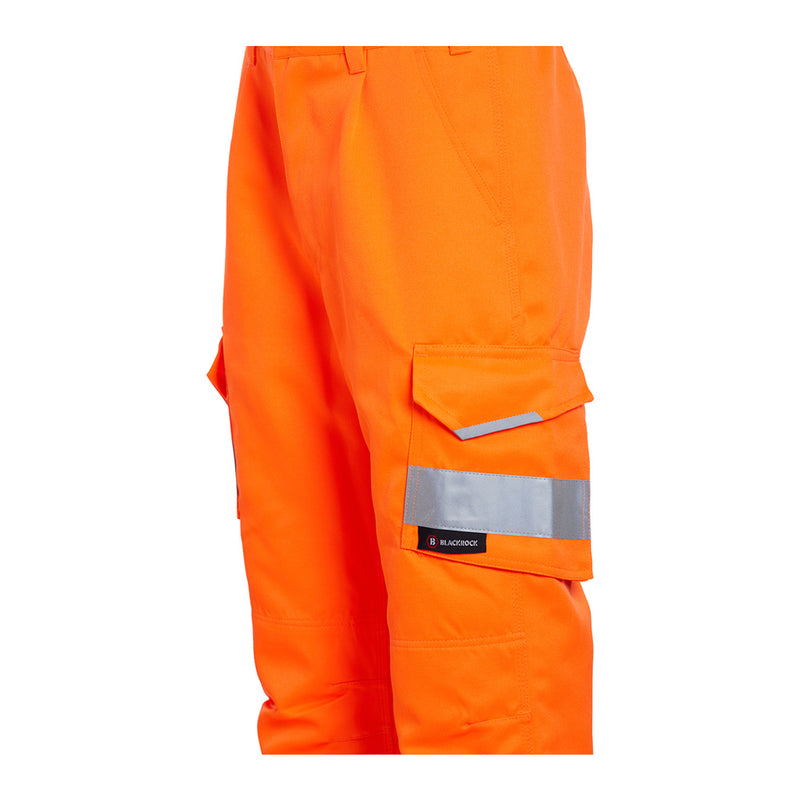 Blackrock Hi-Vis Polycotton Trousers - Orange 38" Waist Long Leg