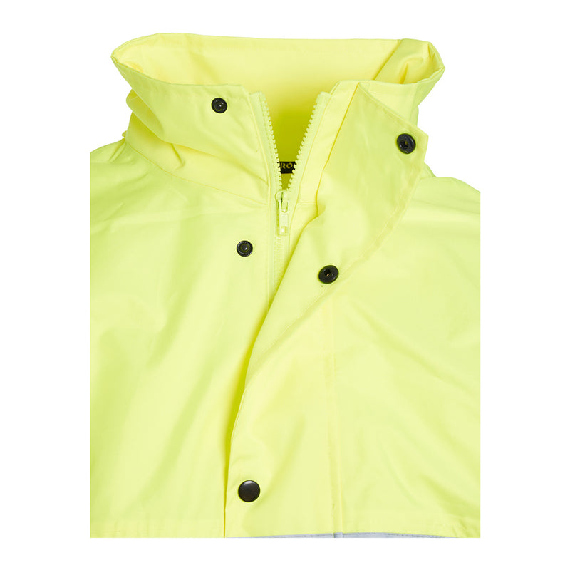 Blackrock Hi-Vis Lined Rain Jacket - Yellow size S