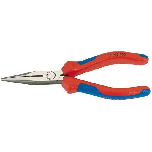 Draper 69576 KNIPEX 25 02 160 SBE Long Nose Pliers, 160mm
