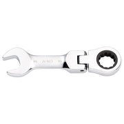 Draper HI-TORQ Metric Stubby Flexible Head Ratchet Combination Spanner, 14mm Draper - Town Tools