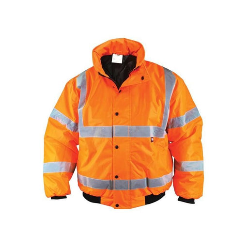 Scan Hi-Vis Bomber Jacket Orange - XXL (52in) Scan - RockBottom Nothampton