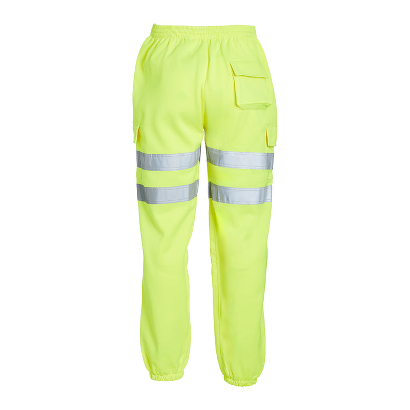 Blackrock Hi-Vis Sustainable Yellow Jogging Bottoms - size L