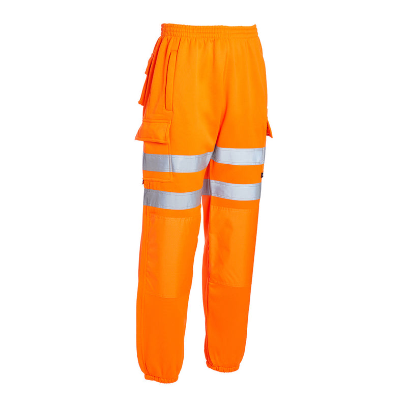Blackrock Hi-Vis Sustainable Orange Jogging Bottoms - size S