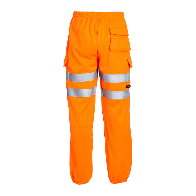 Blackrock Hi-Vis Sustainable Orange Jogging Bottoms - size S