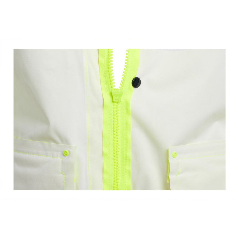 Blackrock PU Hi-Vis Rain Jacket - Yellow size 2XL