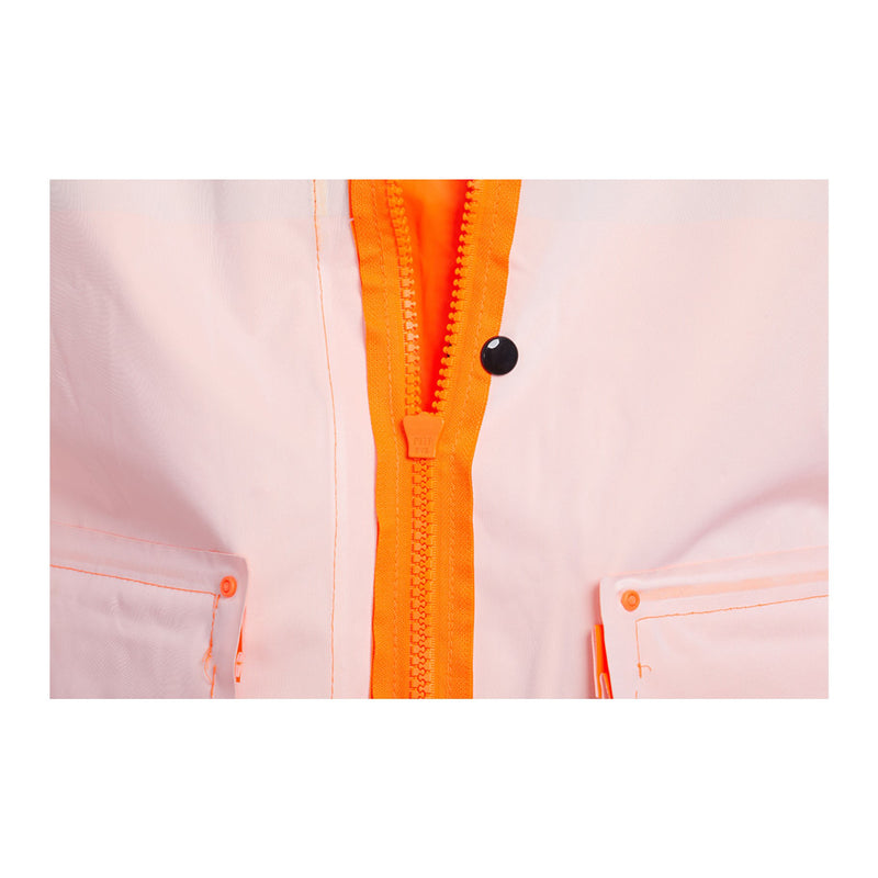 Blackrock PU Hi-Vis Rain Jacket - Orange size 3XL