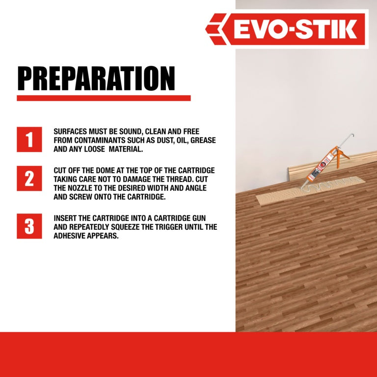 Evo-Stik Sticks Like Sh*t 290ml White