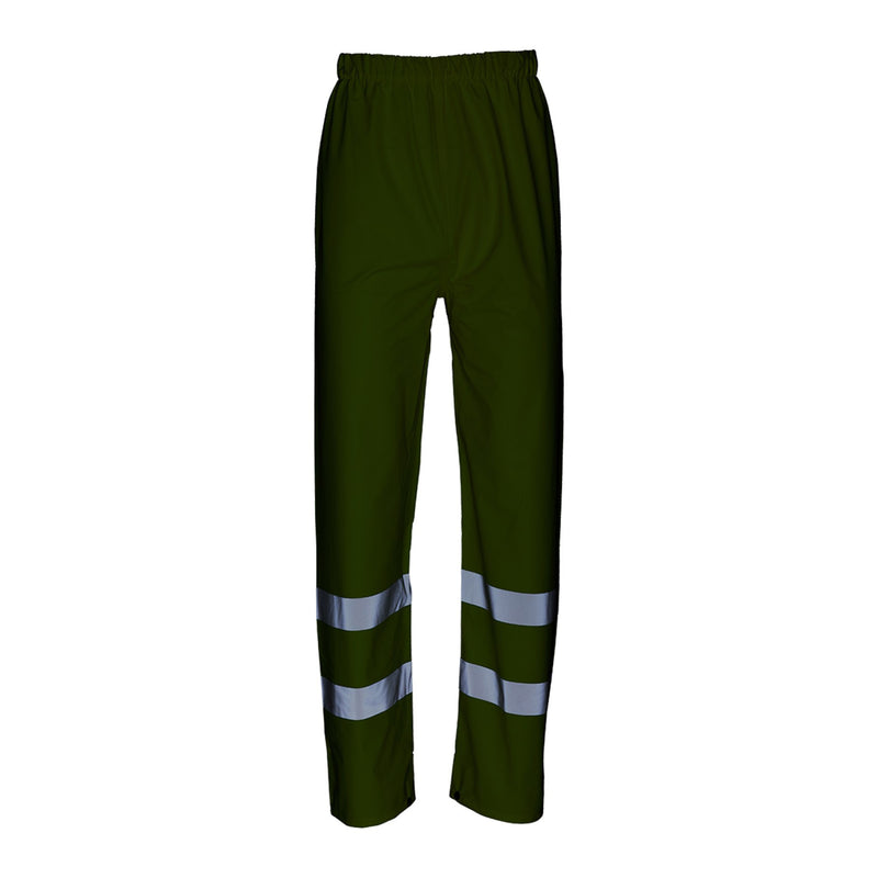 Blackrock PU Hi-Vis Rain Trousers - Yellow size S