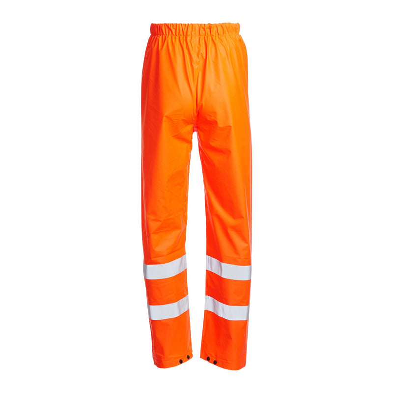 Blackrock PU Hi-Vis Rain Trousers - Orange size 6XL