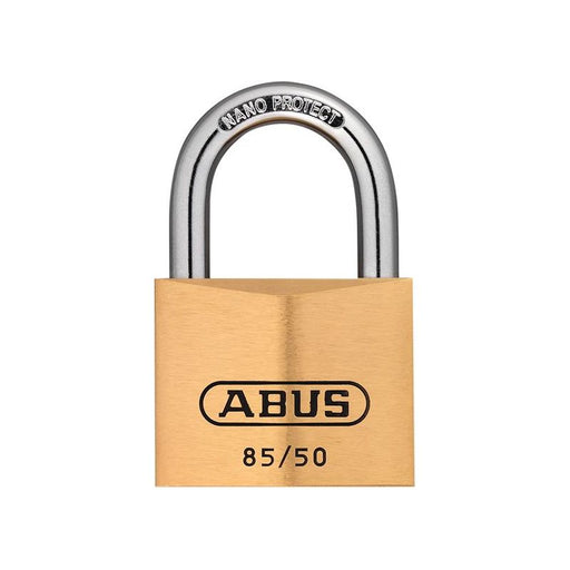 Abus Mechanical 85/50mm Brass Padlock Keyed Alike 2745 ABUS Mechanical - RockBottom Northampton 