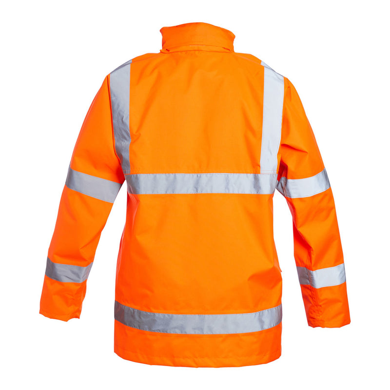Blackrock Hi-Vis Rain Jacket without Lining - Orange size M