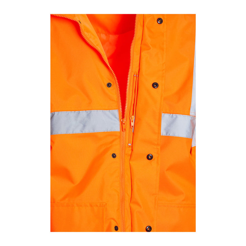Blackrock Hi-Vis Rain Jacket without Lining - Orange size 5XL