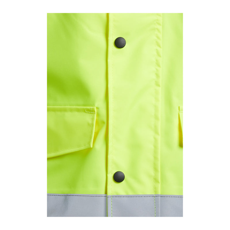 Blackrock Hi-Vis Breathable Storm Coat - yellow size S