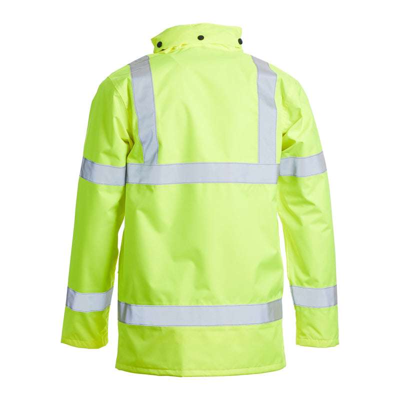 Blackrock Hi-Vis Breathable Storm Coat - yellow size L