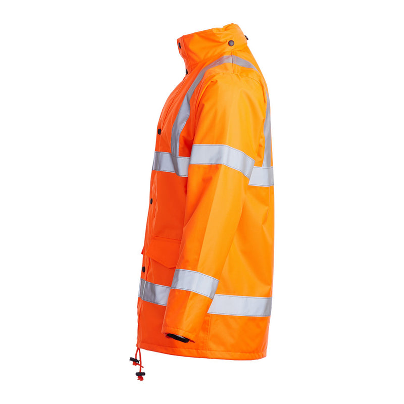 Blackrock Hi-Vis Breathable Storm Coat - orange size S