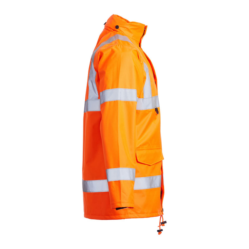 Blackrock Hi-Vis Breathable Storm Coat - orange size M