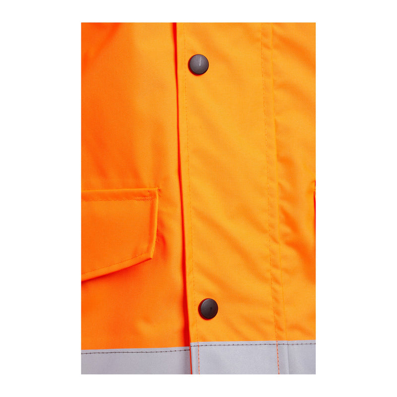 Blackrock Hi-Vis Breathable Storm Coat - orange size L