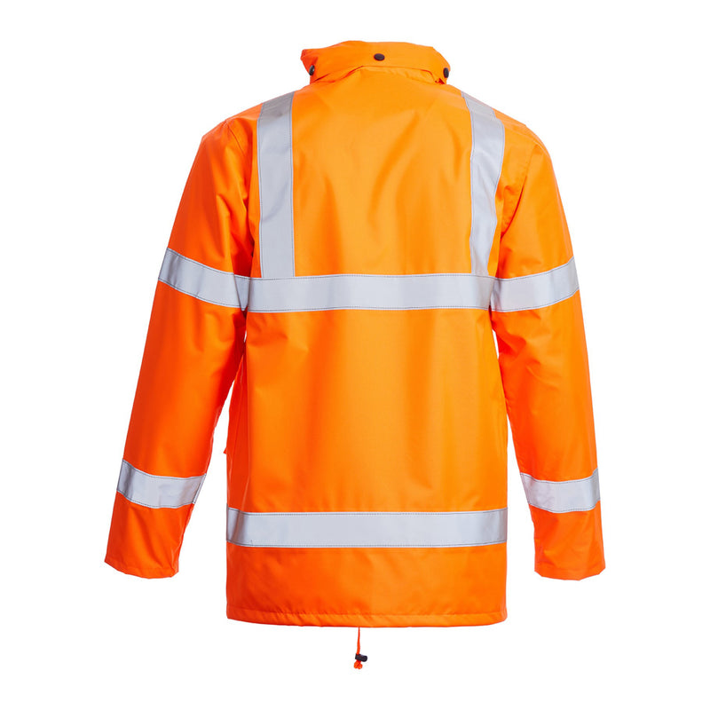 Blackrock Hi-Vis Breathable Storm Coat - orange size XL