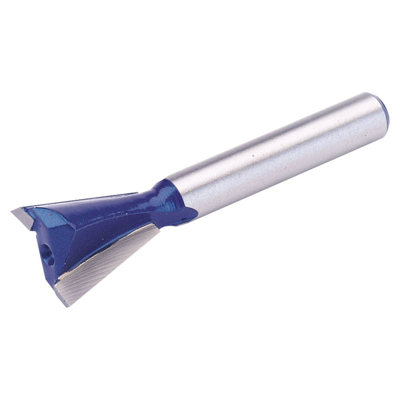 Draper 75346 TCT Router Bit, 1/4" Dovetail, 14mm Diameter