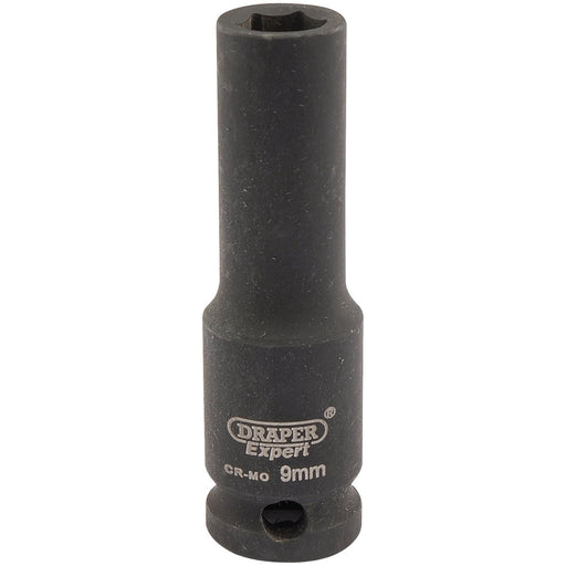 Draper 06882 Draper HI-TORQ® 6 Point Deep Impact Socket, 3/8" Sq. Dr., 9mm