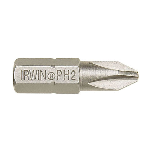 Irwin® Phillips Insert Bits PH2 25mm (Pack 10) IRWIN® - RockBottom Northampton