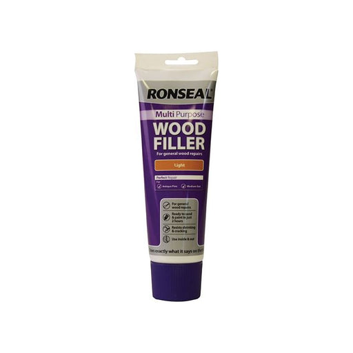 Ronseal Multipurpose Wood Filler Tube Light 325g Ronseal - RockBottom Nothampton