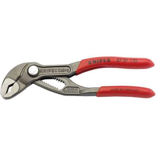 Draper 09450 KNIPEX 87 01 125 SB Cobra® High-Tech Water Pump Pliers, 125mm
