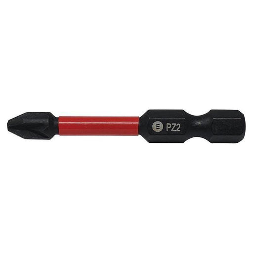 Forgefix ForgeFast Pozidriv Compatible Impact Bit PZ2 x 50mm (Card 2) ForgeFix - RockBottom Northampton