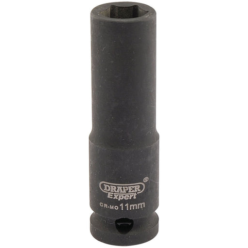 Draper 06884 Draper HI-TORQ® 6 Point Deep Impact Socket, 3/8" Sq. Dr., 11mm