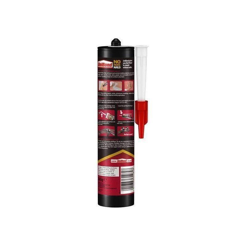 Unibond No More Nails Original Grab Adhesive Cartridge 365g UniBond - RockBottom Northampton